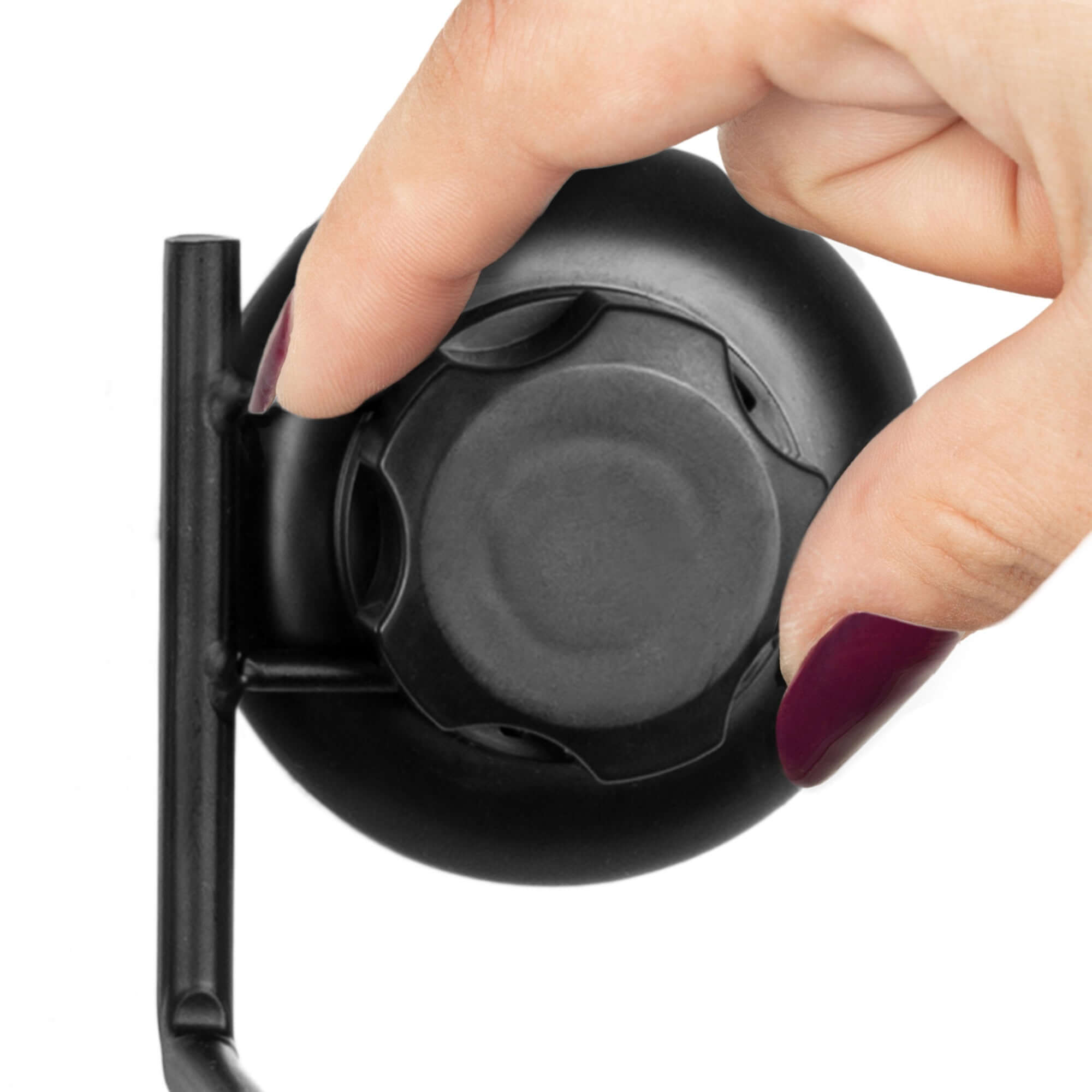 Porte serviettes à ventouses Bestlock Black noir