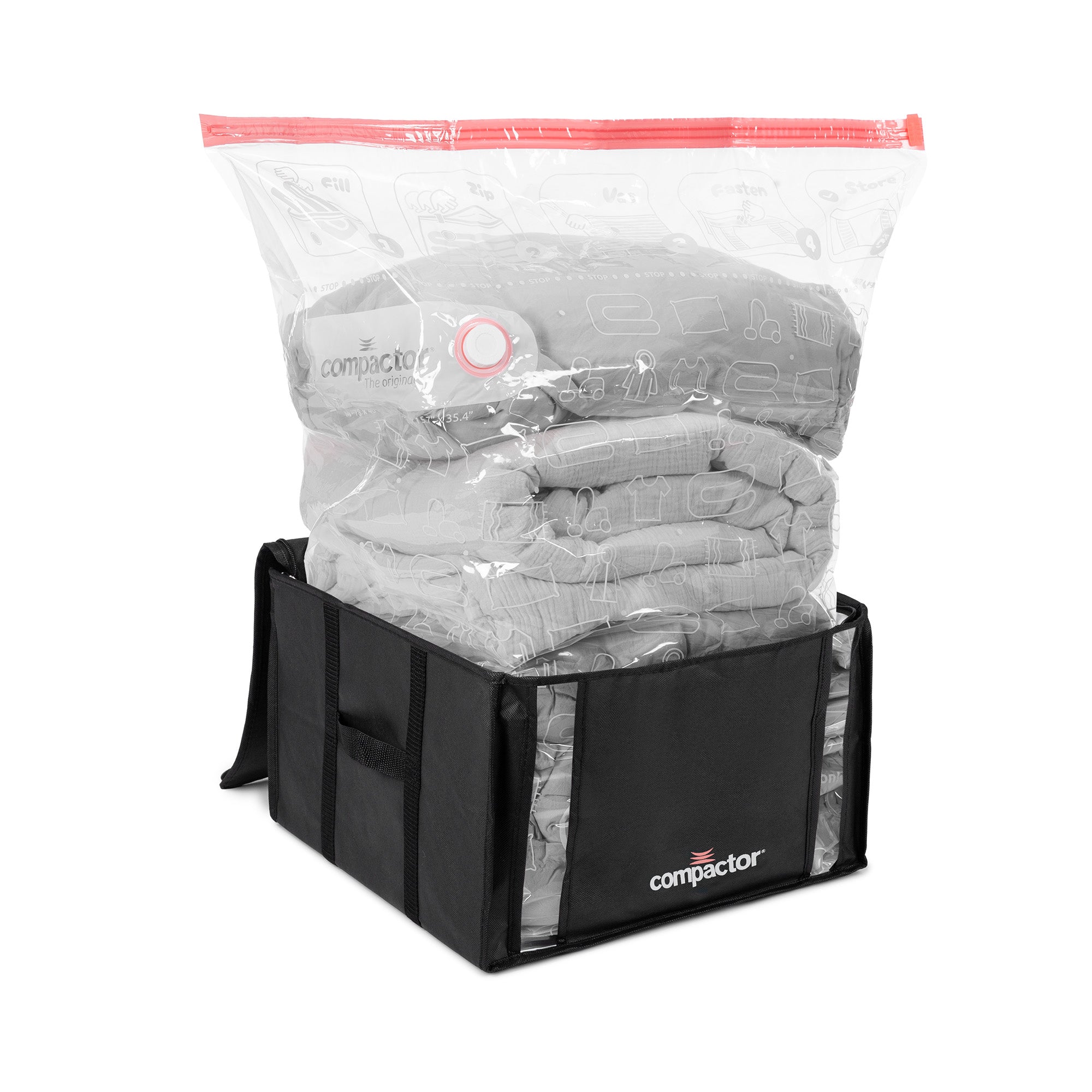 Lot de 3 housses sous vide M