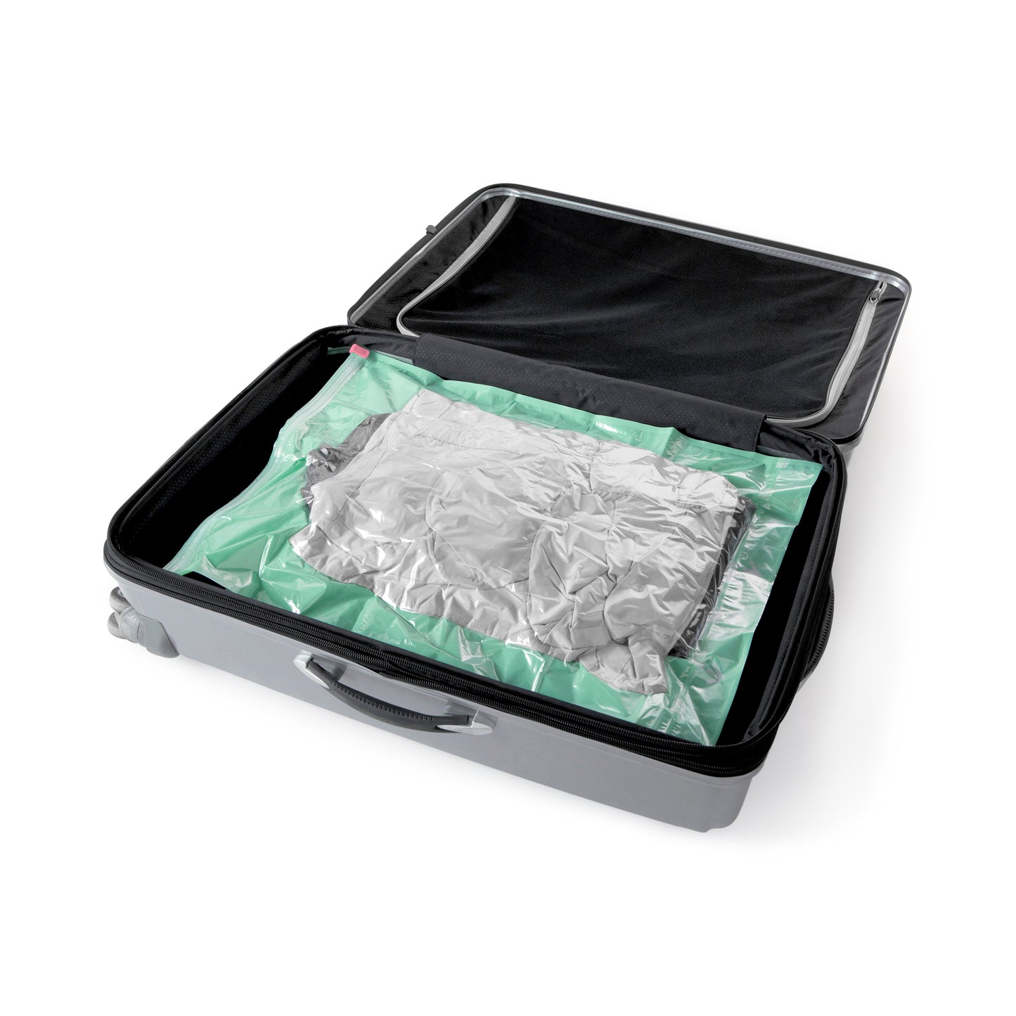 Compactor Pack de 2 bolsas de almacenamiento al vacío manual transparentes Rollup L