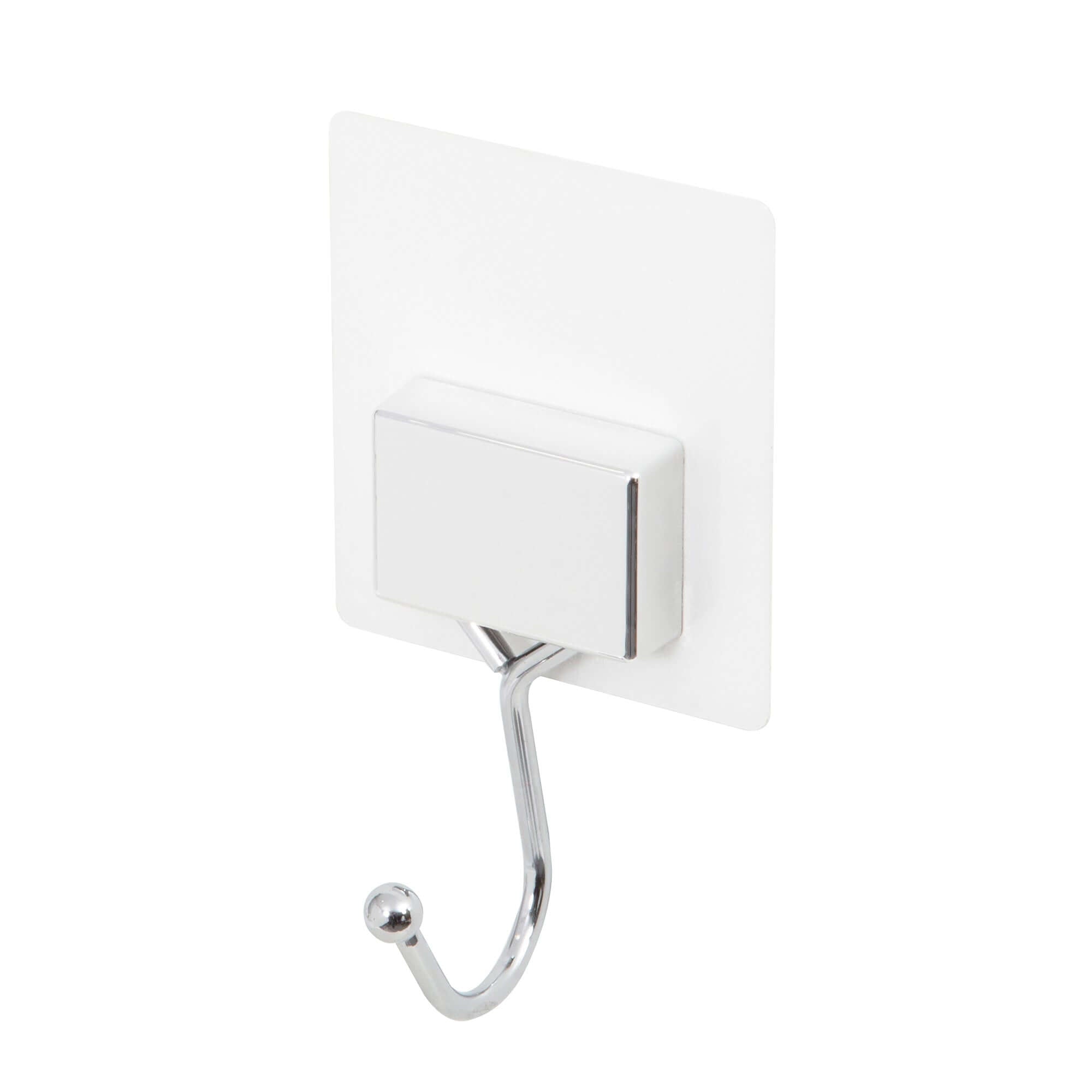 Crochet autoadhésif haute résistance Bestlock Magic chrome