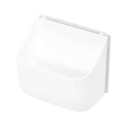 Caja de almacenamiento de pared autoadhesiva Hang It blanca