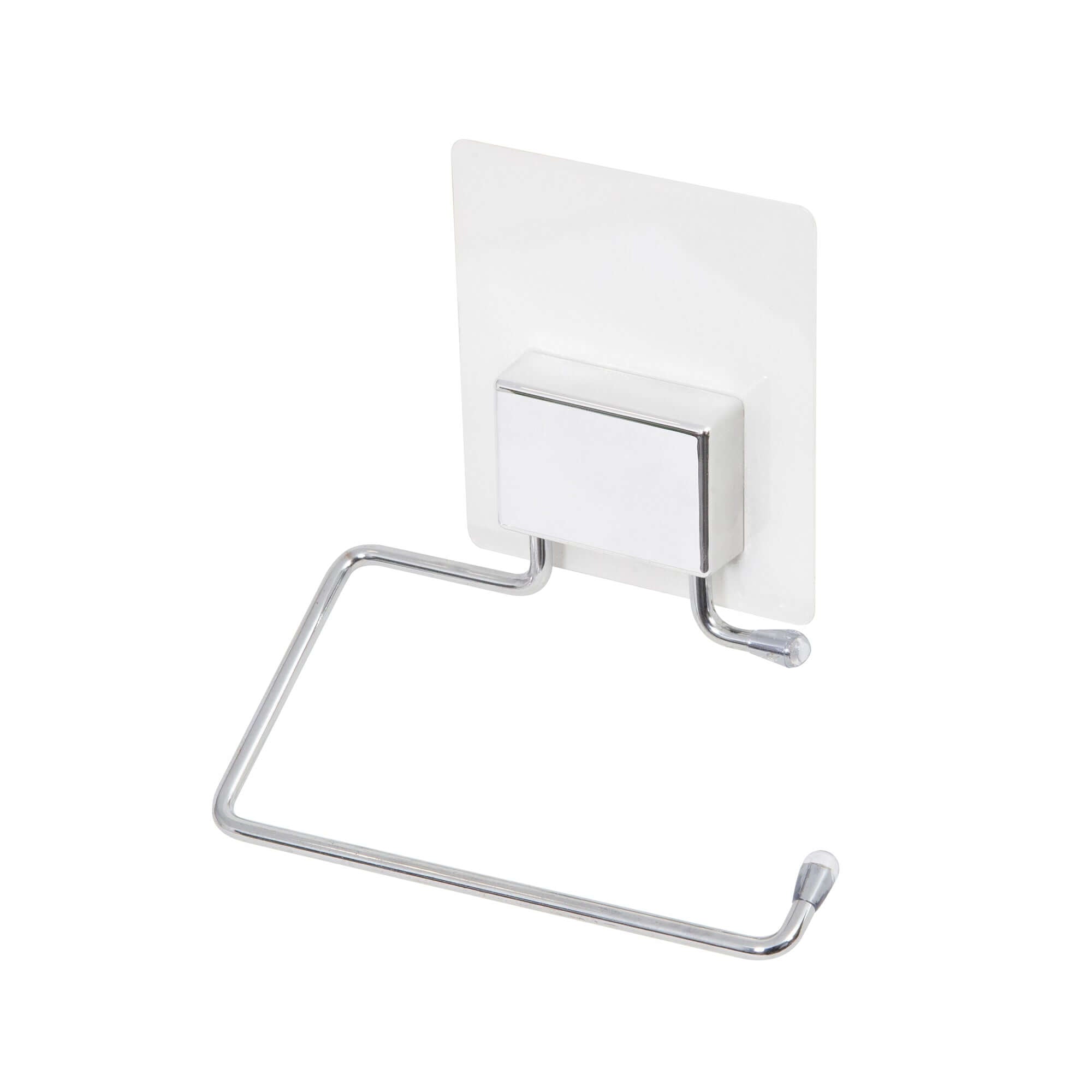Porte papier toilette autoadhésif haute résistance Bestlock Magic chrome