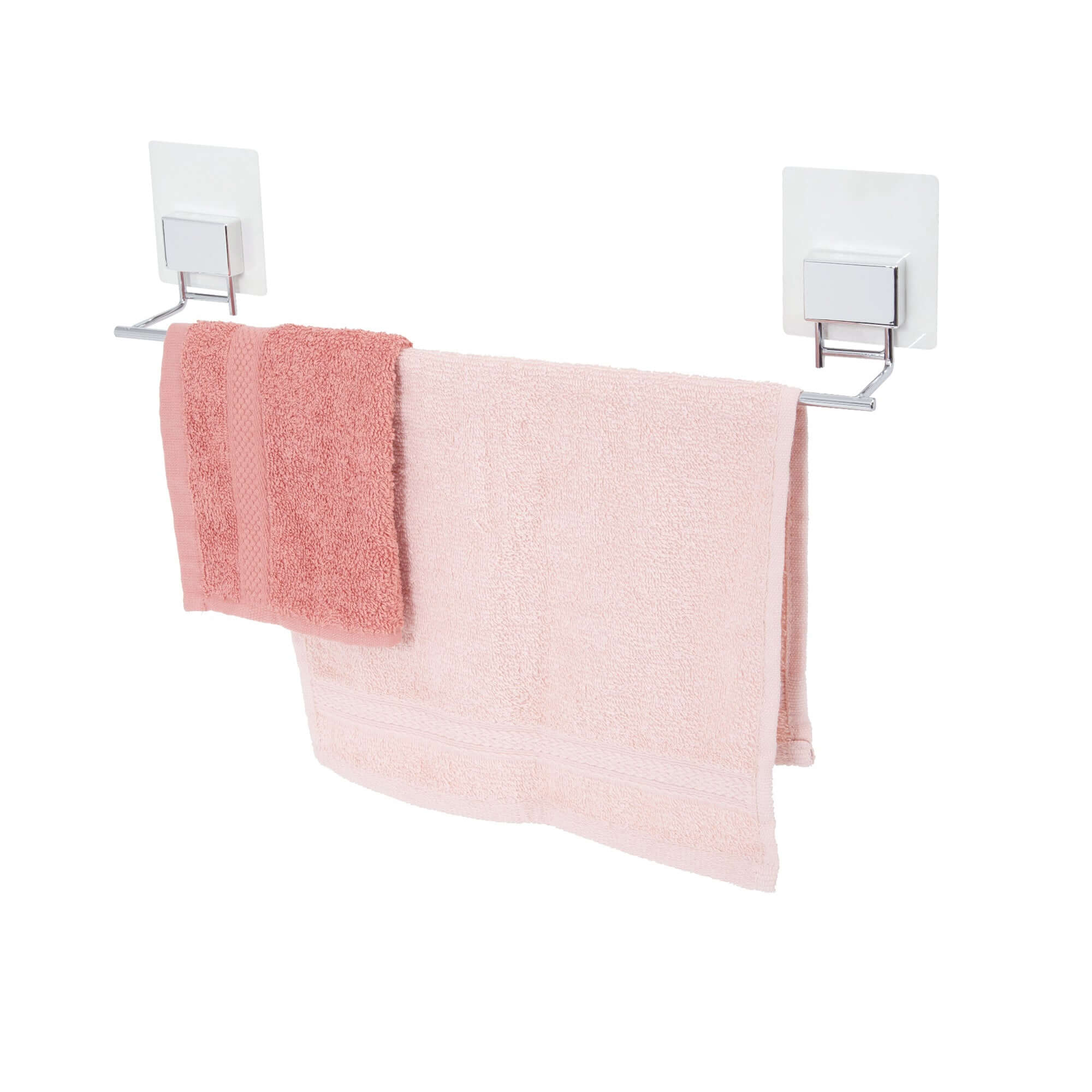 Toallero autoadhesivo de alta resistencia cromado Bestlock Magic