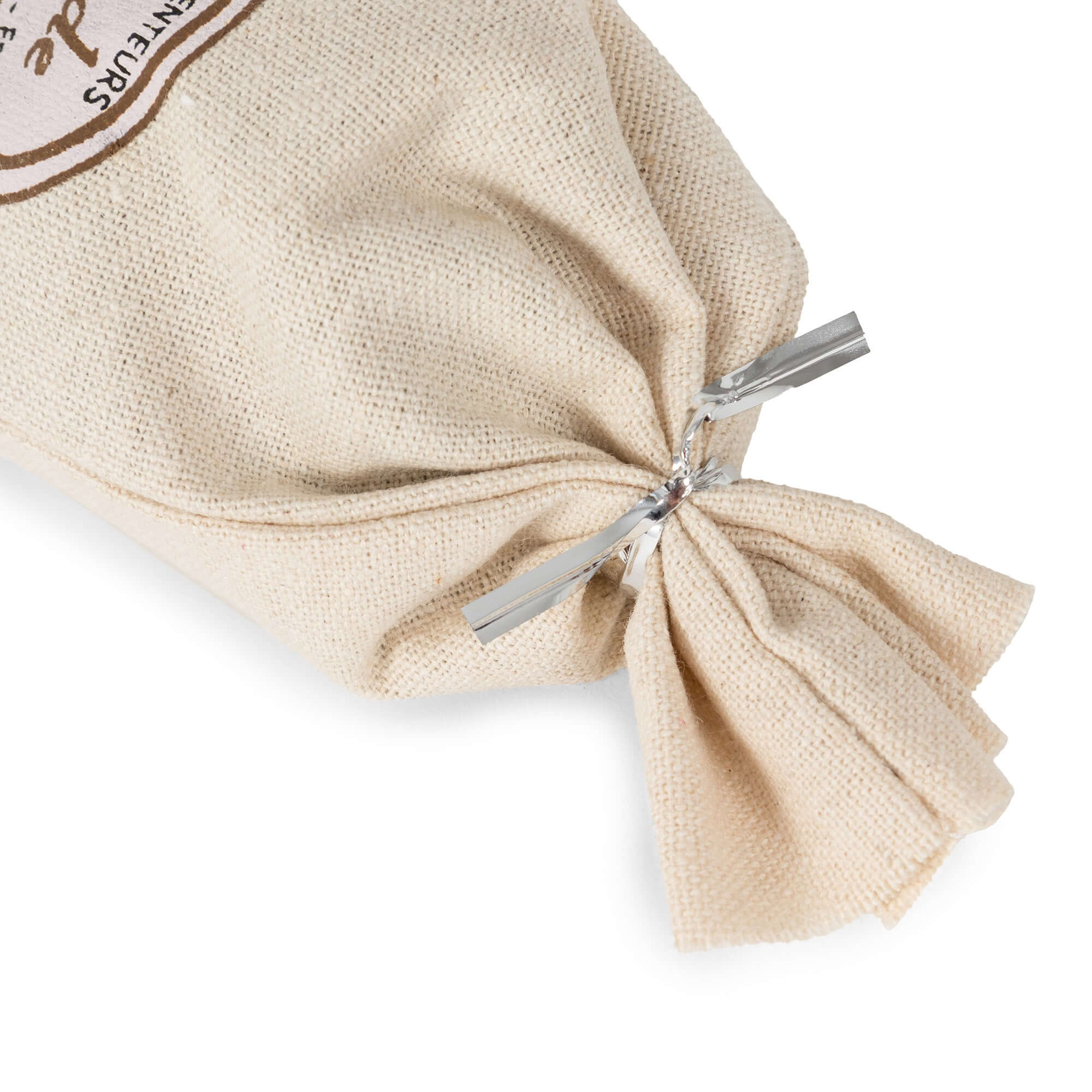 Lote de 2 bolsitas de flores de lavanda para la colada Provenza beige