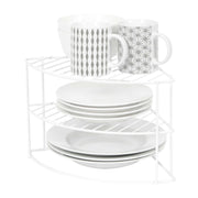 Etagère de cuisine Perth en métal blanc