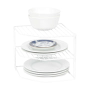 Étagère d'angle de cuisine à poser Perth en métal