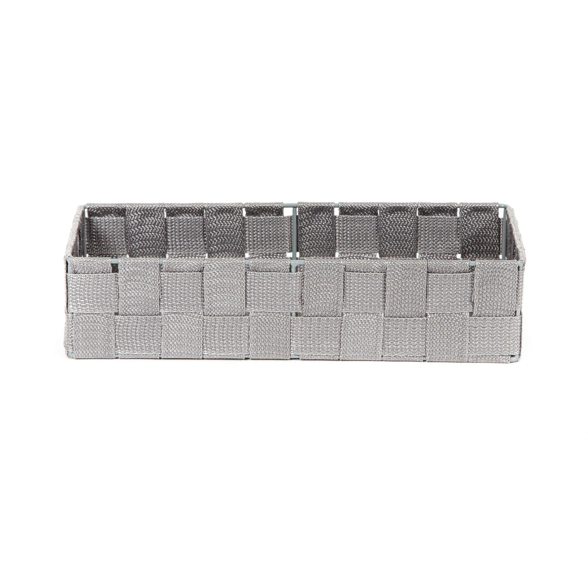Panier de rangement Stan L gris