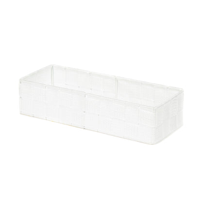 Caja de almacenamiento Stan L blanca