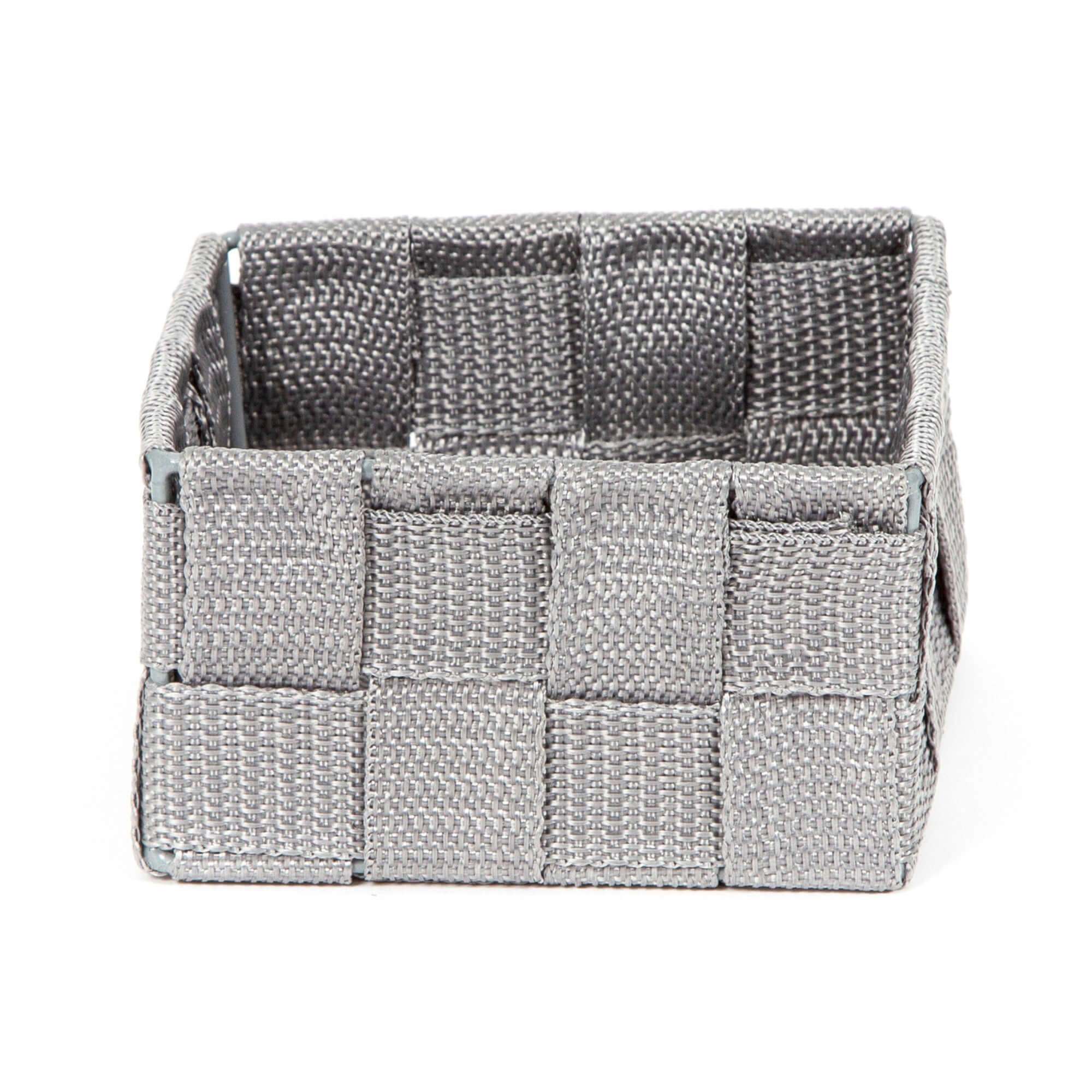 Panier de rangement Stan S gris