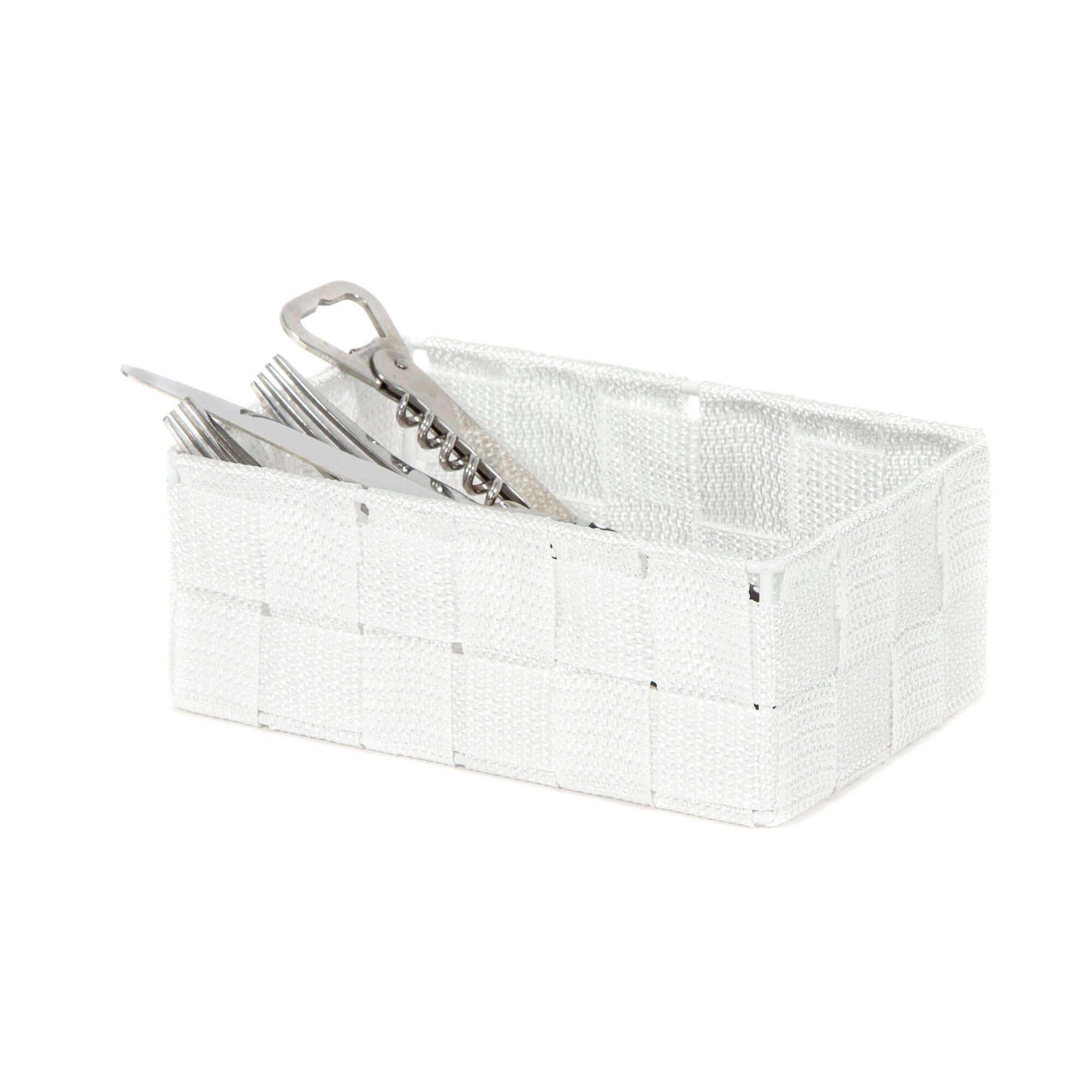 Panier de rangement Stan M gris
