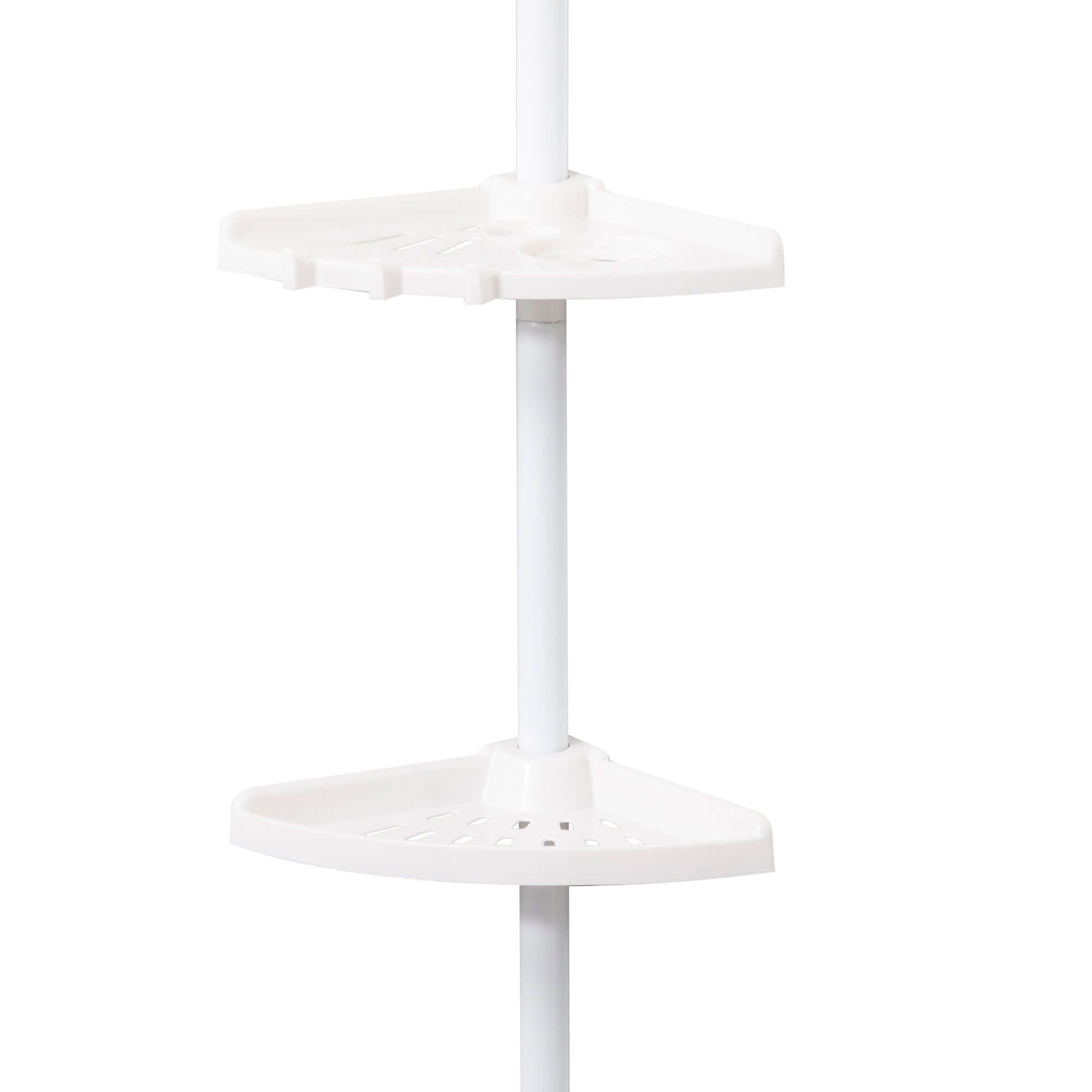 Estante esquinero de ducha extensible blanco Gina